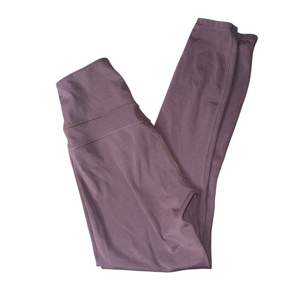 Varley Leggings XS Purple High Rise Recycled‎ Polyester Stretch Activewear Pants
